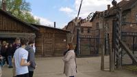 Wyjazd klas 8 na lekcję muzealną do Auschwitz - Birkenau